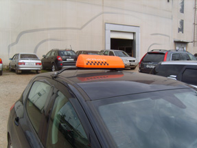 Шашки такси на кронштейне «K-3»